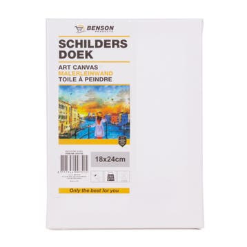 Benson Canvas schildersdoek - katoenen doekraam - 18 x 24..., Hobby en Vrije tijd, Schilderen, Ophalen of Verzenden, Nieuw