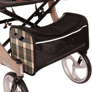 Rollator lichtgewicht Drive Nitro champagne S, Diversen, Rollators, Ophalen of Verzenden, Nieuw
