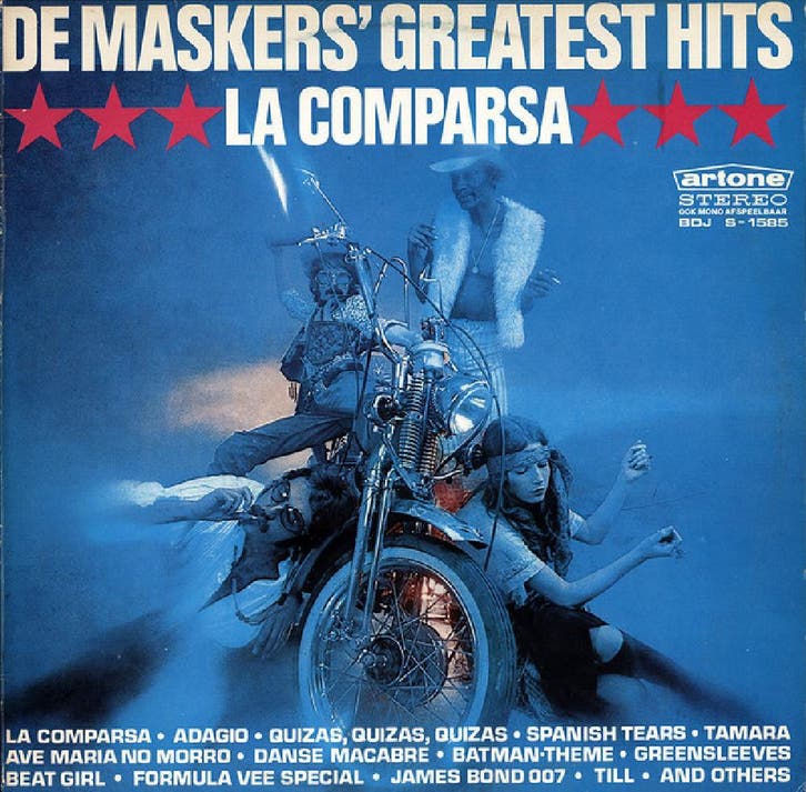 LP gebruikt - De Maskers - De Maskers Greatest Hits La C..., Cd's en Dvd's, Vinyl | Rock, Zo goed als nieuw, Verzenden