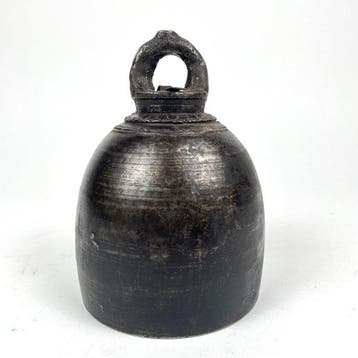 Grote bronzen waterbuffelbel - Brons - Laos - Laatste