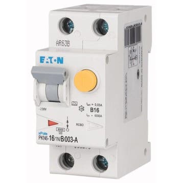 EATON Aardlekautomaat 16A 2 polen, Ophalen of Verzenden, Nieuw