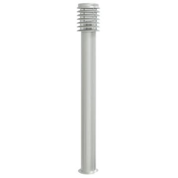 Sokkellamp rvs 110cm | retourdeal 58% korting, Minder dan 50 watt, Staande lamp, Ophalen of Verzenden, Rvs