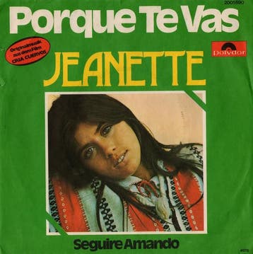 Jeanette - Porque Te Vas, Ophalen of Verzenden, Gebruikt