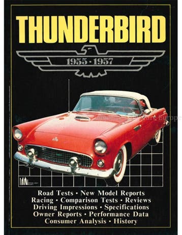 THUNDERBIRD 1955 - 1957 (BROOKLANDS), Boeken, Nieuw, Ford, Author