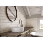 Wandtegel Colonial Ivory Glans 7.5x30 cm Glans Creme (prijs, Doe-het-zelf en Verbouw, Tegels, Ophalen of Verzenden, Nieuw