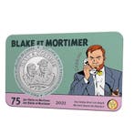België 5 Euro Blake en Mortimer 2021 Reliëf BU Coincard, Verzenden