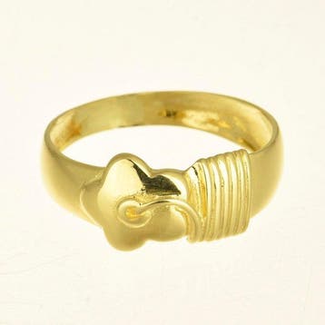 Ring - 18 karaat Geel goud, Nieuw