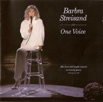 Barbra Streisand - One Voice, Ophalen of Verzenden, Gebruikt