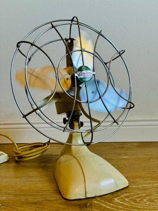 London Universal Elektrische ventilator - Legering, Antiek en Kunst, Kunst | Designobjecten