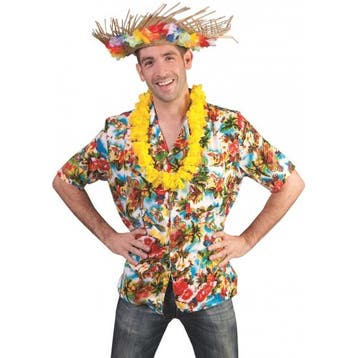 Hawaii kleding shirt heren - Hawaii kleding, Ophalen of Verzenden, Nieuw