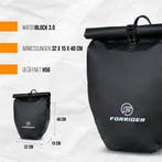 Fietstas Pro zwart Forrider, Ophalen of Verzenden, Nieuw