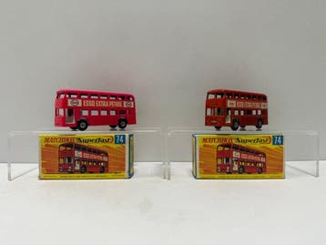 Matchbox - Modelauto (2) - 74 - Daimler Bus - Superfast, Nieuw