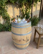 Wijnvat 225 liter met RVS ijsbak - Een échte blikvanger!, Ophalen of Verzenden, Nieuw