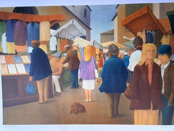 Roberto Masi (1940-2011) - Il Mercato di San Lorenzo