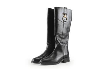 Linea Zeta Laarzen in maat 37 Zwart, Kleding | Dames, Schoenen, Hoge laarzen, Verzenden, Zwart, Zo goed als nieuw