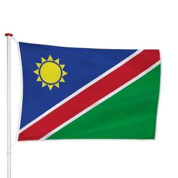 Namibische Vlag 40x60cm, Verzenden, Nieuw