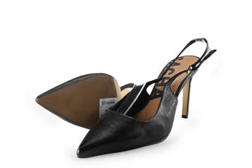 Sacha Slingbacks in maat 39 Zwart, Verzenden, Zwart, Zo goed als nieuw, Sacha