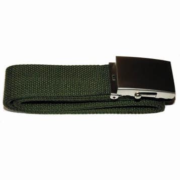 Koppel riem breed groen