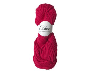 byClaire chunky cotton 003 raspberry pink, Ophalen of Verzenden, Nieuw, Breien of Haken, Wol of Garen