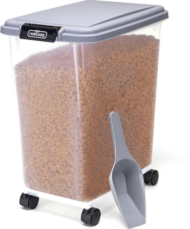 Voerton - Voedselcontainer - Voercontainer - 30L - Transpara, Dieren en Toebehoren, Dierenvoeding, Verzenden