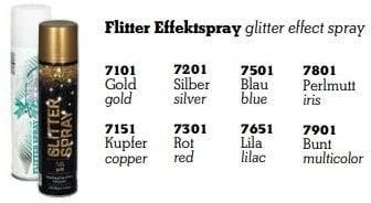 Glitterspray 7801 Parelmoer 400 cc, Ophalen of Verzenden, Nieuw