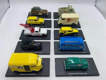 Eligor 1:43 - Modelauto (10) - Reclame- en servicevoertuigen, Nieuw