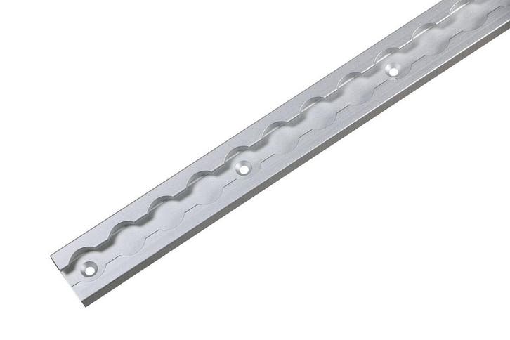 Vliegtuigrail Recht Voorgeboord Aluminium - 3 meter -, Auto diversen, Auto-accessoires, Nieuw, Verzenden
