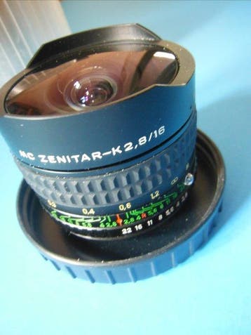 KMZ Krasnogorsk MC Zenitar-K 2,8/16mm | Fisheye lens, Nieuw