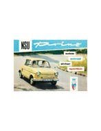 1959 NSU PRINZ I & II & 30 BROCHURE DUITS, Nieuw, Author