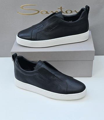 Santoni - Sneakers - Maat: EU 44 - Nieuw met tags, Nieuw