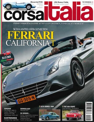 2015 CORSA ITALIA MAGAZINE 13 NEDERLANDS, Boeken, Nieuw, Author