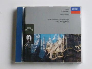 Handel - Messiah / Sir Georg Solti, Cd's en Dvd's, Cd's | Klassiek, Ophalen of Verzenden, Zo goed als nieuw