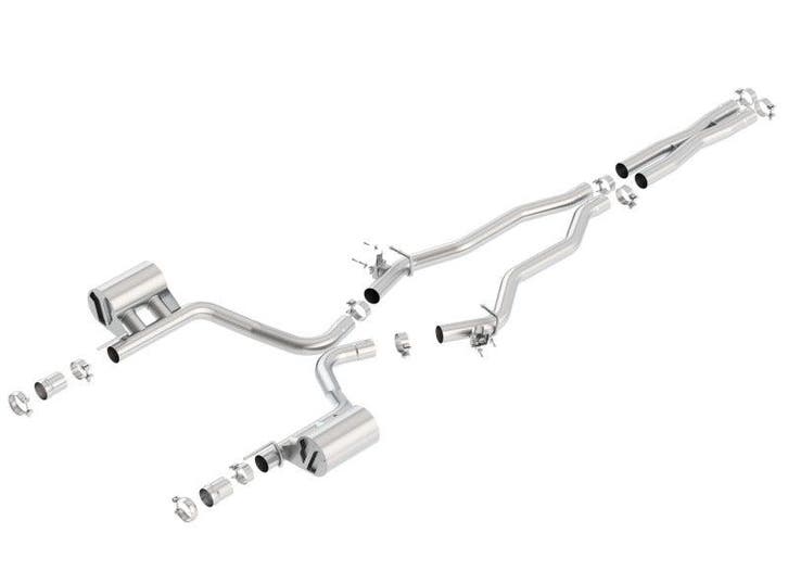 Borla 15-16 Dodge Challenger SRT/Scat Pcak 6.4L V8 ATAK, Auto-onderdelen, Uitlaatsystemen, Ophalen of Verzenden