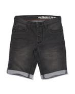 HEMA Kindershort jogdenim zwart, Verzenden, Nieuw