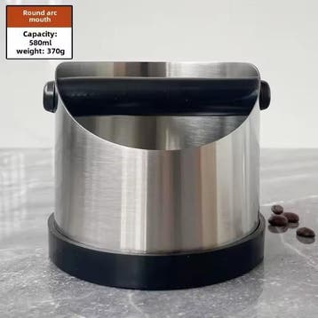 RVS Koffie Klopbox – Espresso Koffiedik Bak Antislip Bodem, Verzenden, Nieuw