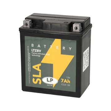 Landport (LP) SLA LTZ8V Motor accu 12 volt 7,0 ah (YTZ8V), Ophalen of Verzenden, Nieuw
