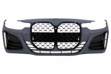 Voorbumper BMW 3 Serie F30 F31 Look G20 Zwart, Ophalen of Verzenden, Nieuw