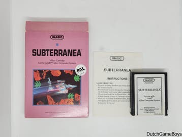 Atari 2600 - Imagic - Subterranea - Pink Box - White Label, Verzenden, Gebruikt