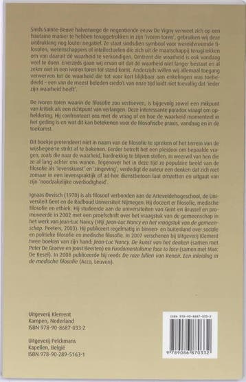 De ivoren toren 9789086870332 I. Devisch, Boeken, Verzenden, Zo goed als nieuw, I. Devisch