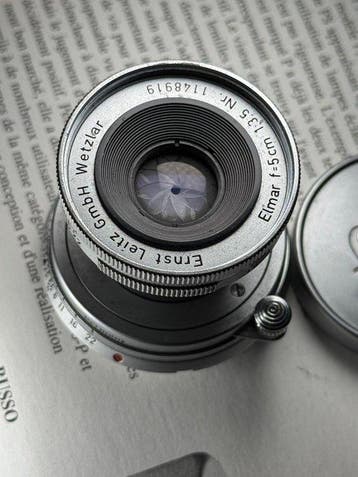 Leica Elmar 5cm f=5cm 1:3.5 Nr. 1148919 Cameralens