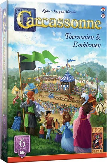 Carcassonne - Toernooien & Emblemen Uitbreiding #6 (2025) |, Verzenden, Nieuw