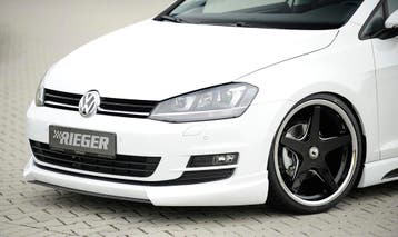 Rieger spoilerlip | geschikt voor VW Golf 7 VII 2013-2017 |, Verzenden, Nieuw, Volkswagen