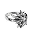 Ring - 14 karaat Witgoud - 0.50ct. tw. Diamant (Natuurlijk), Sieraden, Tassen en Uiterlijk, Ringen, Nieuw