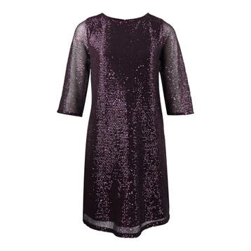 Princess goes Hollywood • paarse pailletten jurk • 36, Kleding | Dames, Jurken, Princess goes Hollywood, Verzenden, Paars, Nieuw