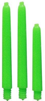 ABC Darts – Kunststof Shafts Met Ring - Neon Groen, Sport en Fitness, Darts, Shafts, Nieuw, Ophalen of Verzenden