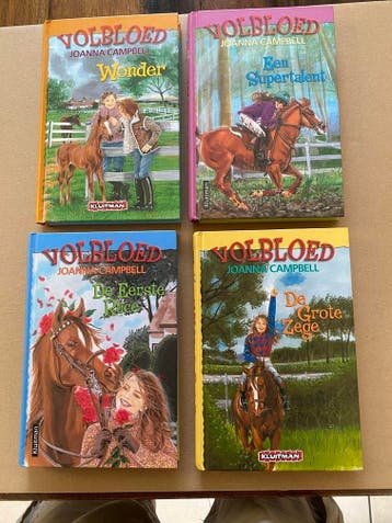 Joanna Campbell - Volbloed-Serie deel 1 t/m 4 Hardcover, Verzenden, Zo goed als nieuw, Fictie algemeen