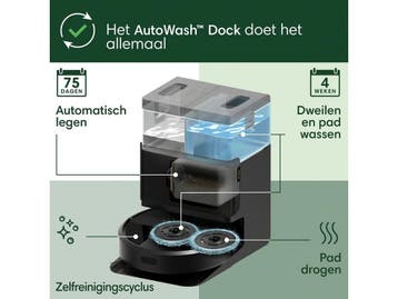 iRobot Roomba 405 Combo Plus - Robotstofzuiger - 7000 Pa, Verzenden, Zo goed als nieuw