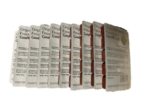 Stendker GoodHeart 10x 100gr blister (Diepvriesvoer), Dieren en Toebehoren, Vissen | Aquaria en Toebehoren, Overige typen, Nieuw