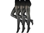 Corrigerende panty - 3 stuks - 30 den - Zwart, Kleding | Dames, Verzenden, Nieuw