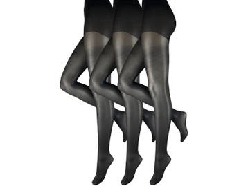 Corrigerende panty - 3 stuks - 30 den - Zwart, Verzenden, Nieuw